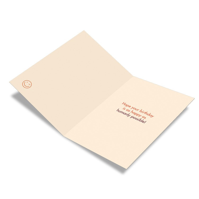 Favorite Human Birthday Card