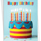 Birthday Cake- Birthday Greeting Card