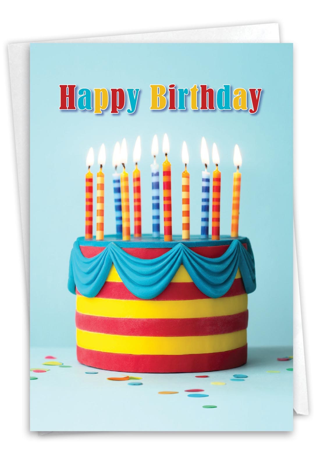 Birthday Cake- Birthday Greeting Card