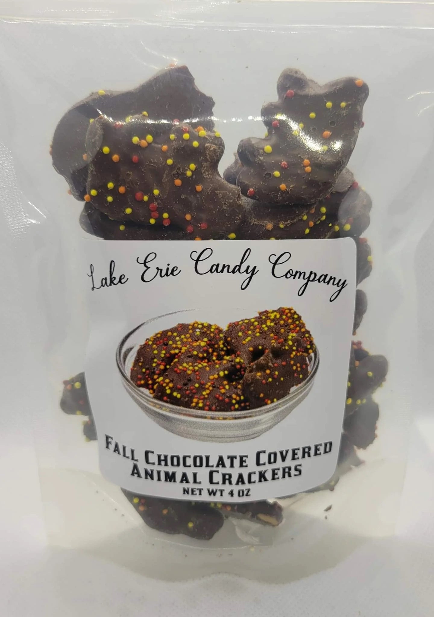 Fall Chocolate Animal Crackers