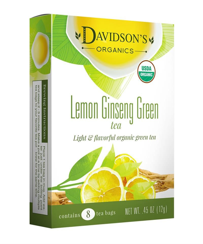 Lemon Ginseng Green Tea