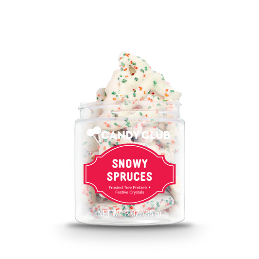 Snowy Spruces White Chocolate Pretzels