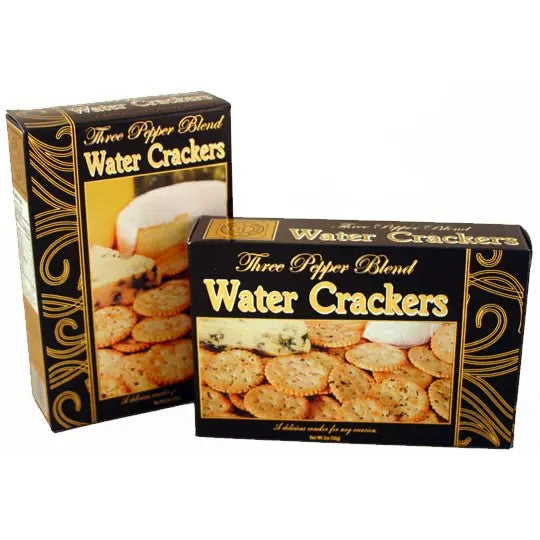 Three Pepper Blend Water Crackers
