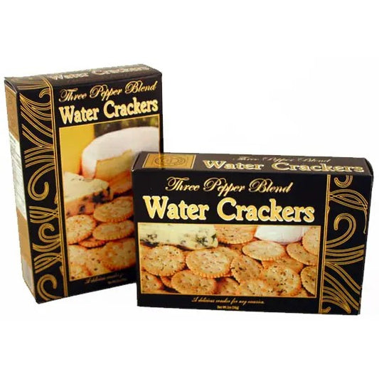 Three Pepper Blend Water Crackers