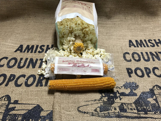 Microwave Popcorn on the Cob